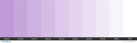 Tints Xkcd Color Pale Purple B790d4 Hex Colors Palette Colorswall