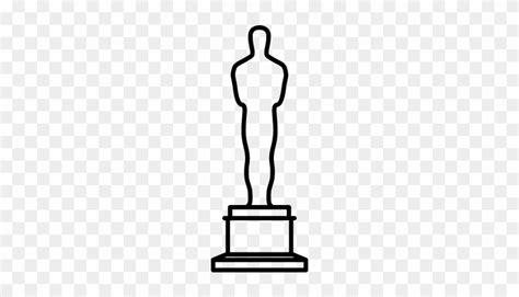 Oscar Award Drawing Oscar Outline Free Transparent Png Clipart