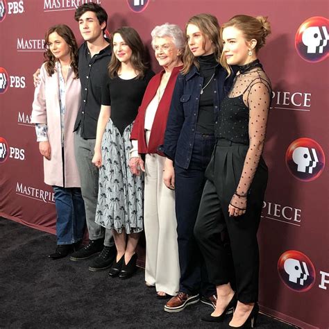Little Woman Cast Attends The Pbs Masterpiece Carpet For The Tv Series