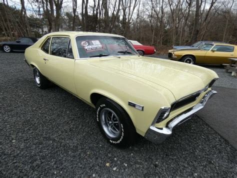 1968 Chevrolet Nova Butternut Yellow 68 Chevy Classic Chevrolet Nova