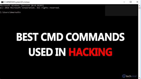 10 Best Cmd Commands Used In Hacking In 2023
