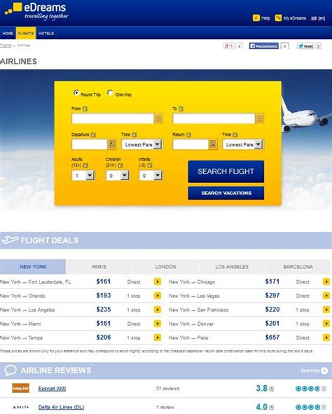 Get Edreams Airline Reviews And Ratings In 4 Simple Steps