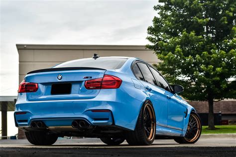 Ask technical questions, contribute answers, or show off your ride. Sky Blue BMW M3 F30 on Avant Garde Sport Wheels — CARiD.com Gallery