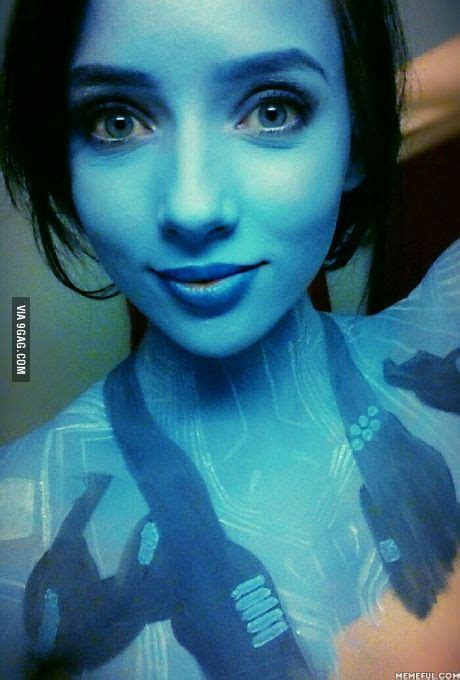 Everyone Keeps Asking If Im A Smurf Im Cortana Dammit Halo