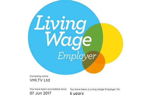 Vmi Has Been A Living Wage Employer For 6 Years