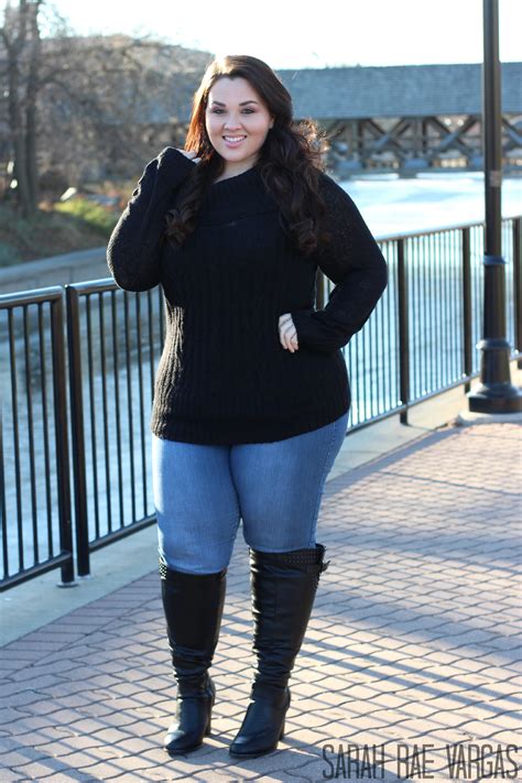 Wide Calf Boots Lookbook [plus Size Fashion] Sarah Rae Vargas