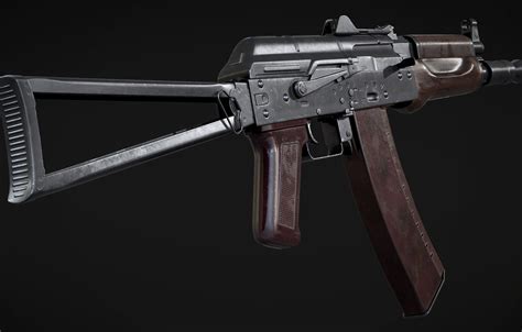 Wallpaper Kalashnikov Aks 74u Compact Machine For Mobile And Desktop