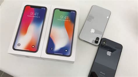 Iphone X Colour Comparison Space Grey And Silver Youtube