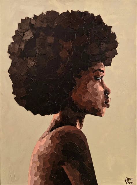 African Queen Zemba Painting Ann Pro Art Gallery