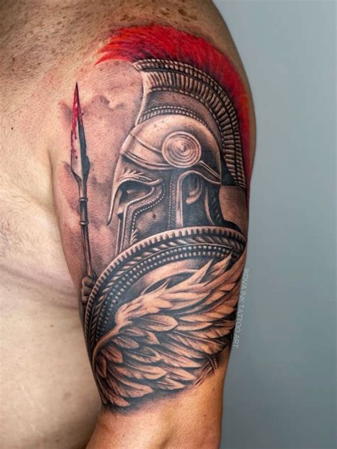 Ikova Ink Is On Instagram Spartan Tattoo Gladiator Tattoo