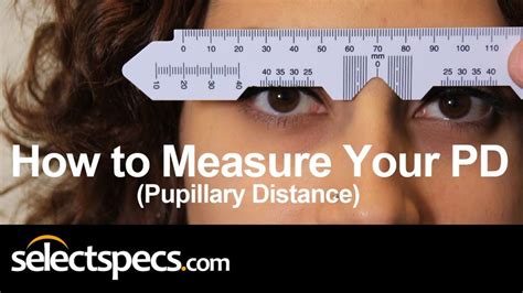 How To Measure Your Pd Pupillary Distance Updated With Selectspecs