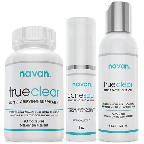 3 Step Skin Clarifying Acne Treatment Set Navan Skin Care