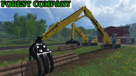 Rolo Excavator Forest Pack Beta Farming Simulator 19 17 15 Mods