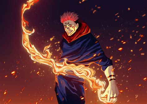 Sukuna Fire Manga Panel By Doompancake On Deviantart
