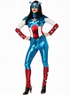 Disfraz de Capitán América Marvel para mujer: comprar online en Funidelia.