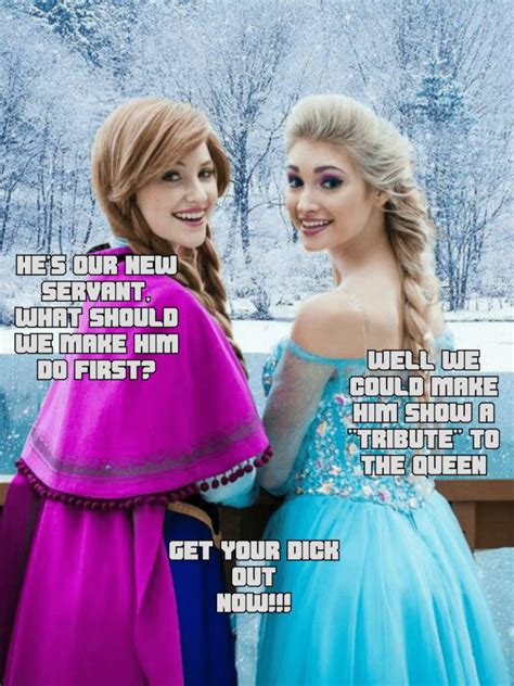 Anna And Elsa ~ Frozen Cosplay Femdom Rule 34 Femdom Club