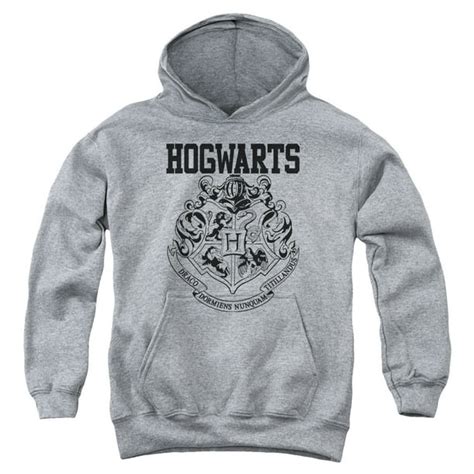 Trevco Harry Potter Hogwarts Athletic Youth Hooded Sweatshirt