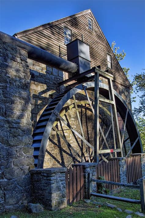Rock Run Mill Susquehanna State Park Havre De Grace Maryland Le