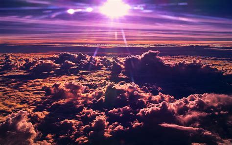 Sky Desktop Background Purple Hd Desktop Wallpapers 4k Hd