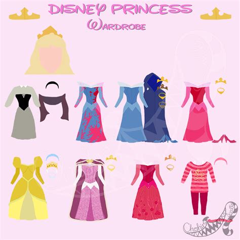 Disney Princess Wardrobe Aurora Sneak Peek By Cheshirescalliart On
