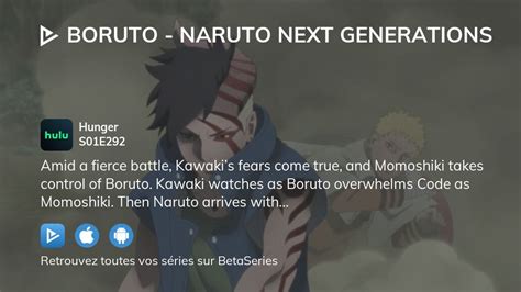 Où Regarder Boruto Naruto Next Generations Saison 1 épisode 292 En