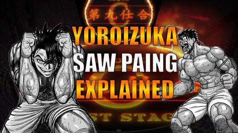 Kengan Ashura Yoroizuka Saw Paing Explained Youtube