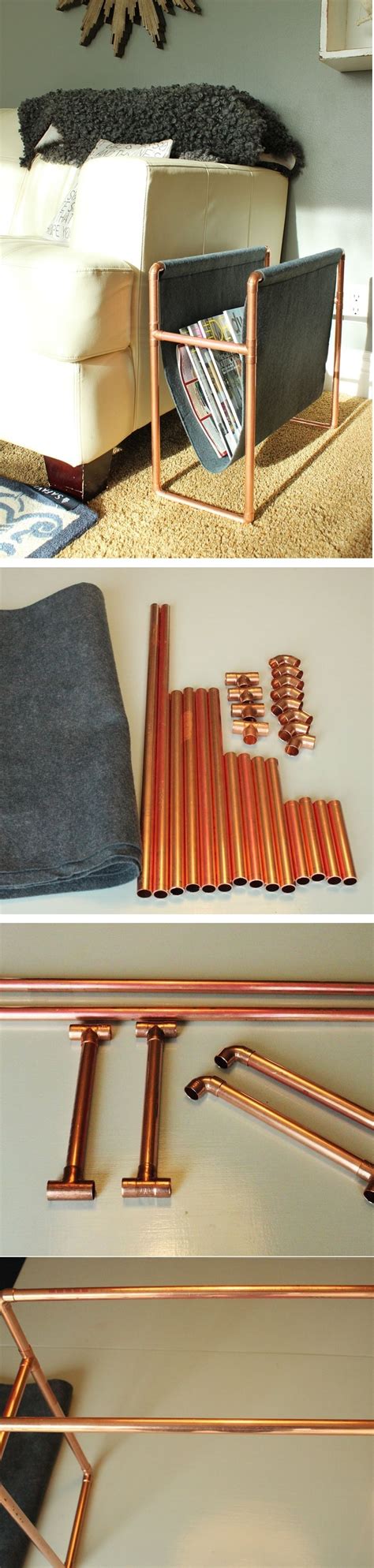 Chic Diy Copper Magazine Holder How To Make This Surprisingly Easy