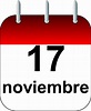 Que se celebra el 17 de noviembre - Calendario