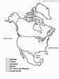 Printable Map Of North America For Kids - Printable Maps