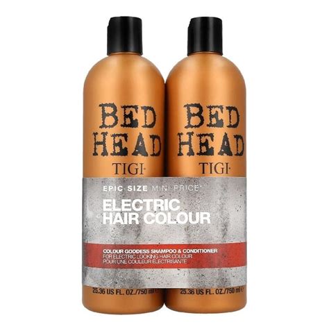 Tigi Bed Head Colour Goddess Tween Shampoo Conditioner Duo 2 X 750ml