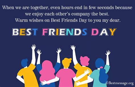 Best Friends Day Messages Friends Quotes Wishes 2023 Expose Times