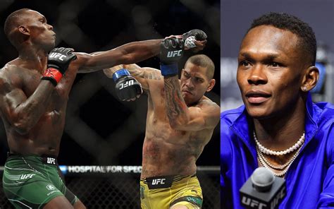 Israel Adesanya Reveals The Two Word Message Alex Pereira Had For Him