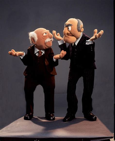 Statler And Waldorf From The Muppet Show 1976 The Muppet Show