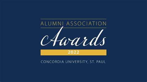 2022 Alumni Awards Banquet Youtube