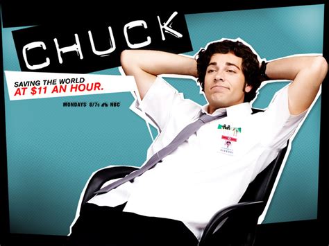 I've been rewatching chuck and it's really such a delightful show, really hope i can see @zacharylevi again in. vibrantly random: What is random about chuck?
