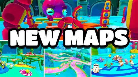 All New Maps In Season 3 Of Fall Guys Youtube