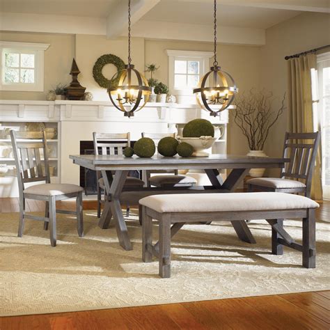 The Best Dining Room Table With Bench For Charming Night Homesfeed