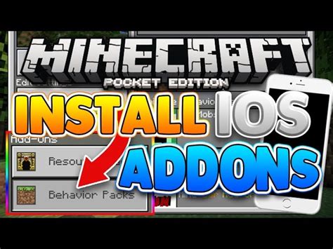 How To Install Minecraft Pe Mods And Add Ons Minecraft Pocket Edition