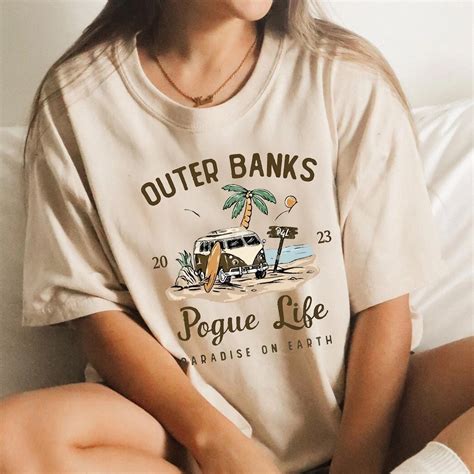 Vintage Outer Banks Pogue Life 2023 Shirt Paradise On Earth Etsy