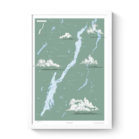 Lake George Nautical Map — Roo Kee Roo
