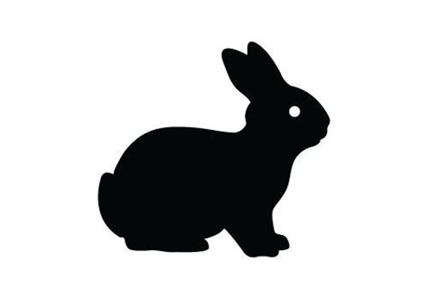 Free Bunny Silhouette Vector Sv Stock Blog Rabbit Silhouette