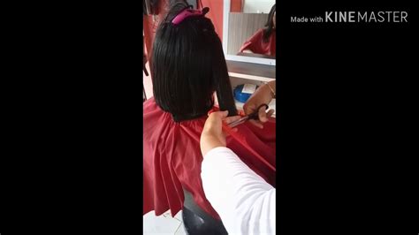 Cara Gunting Rambut Cewek Bob Gak Ribet And Mudah Di Pahami Youtube