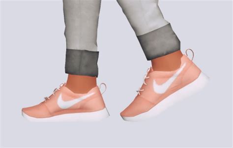 Simoshe Nike Sneakers For The Sims 4 Spring4sims Sims 4 Cc Shoes