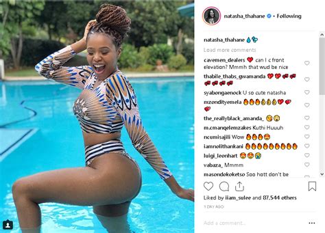 Natasha Thahane Shows Off Her Banging Summer Body Okmzansi