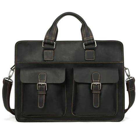 Luxury Leather Computer Bag Iqs Executive