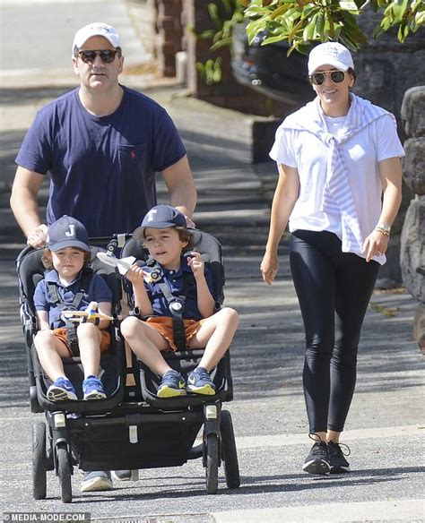 Michael Wippa Wipfli And His Wife Lisa Step Out With Their Sons After