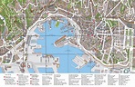 Mappa di Genova - Cartina di Genova | Mappa dell'italia, Genova, Mappa