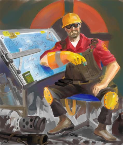 Team Fortress 2 Engineer By Axeltailor On Deviantart