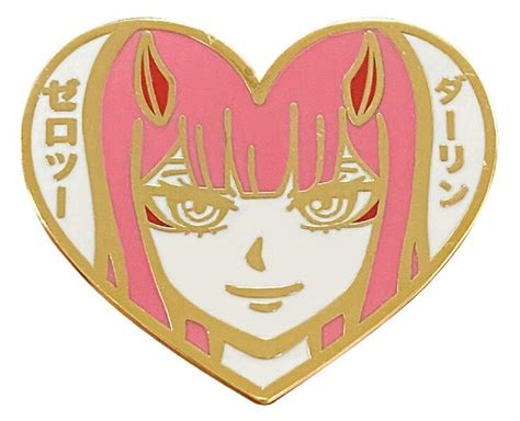 Buy Spectre Pins Anime Darling In The Franxx Zero Two Heart Enamel Pin
