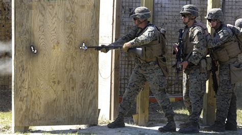 Combat Engineers Build Breach Shoot In Unit Competition The